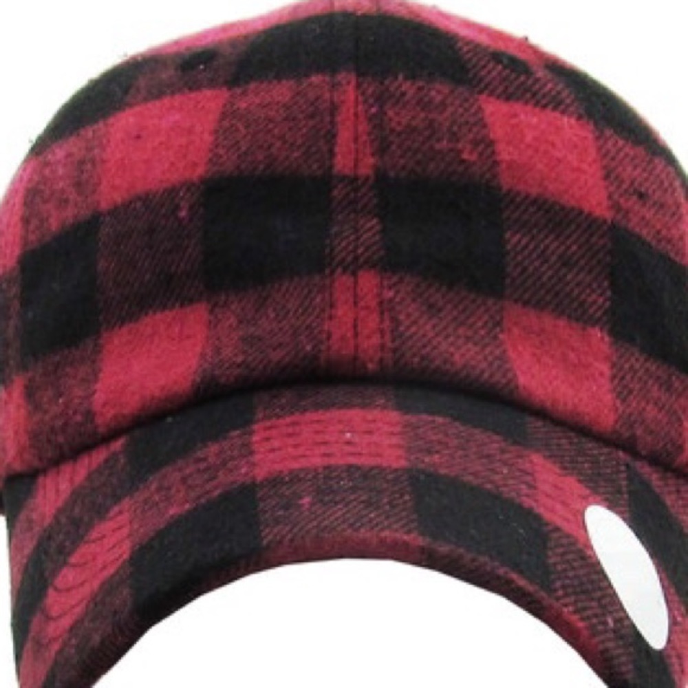 Casual Lumberjack Plaid Baseball cap - Picture 12 of 16